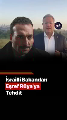 İsrail’den Eşref Rüya’ya tehdit 