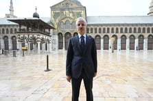 Ulaştırma ve Altyapı Bakanı Uraloğlu Şam'da