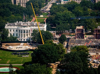 White House Construction Costs to Surge Past $900 Million