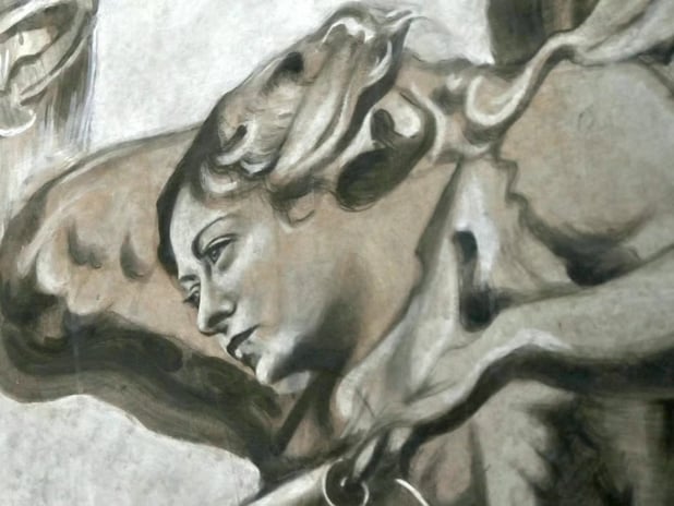 Roma’da restore edilen melek figürünün Meloni’ye benzetilmesi tartışma yarattı