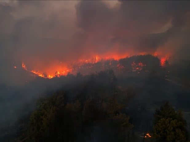 Minibüste başlayıp ormanlık alana sıçrayan yangınla ilgili 4 sanığa hapis istemi