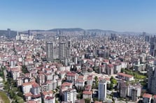 6,2 şiddetindeki depremin ardından İstanbul havadan görüntülendi