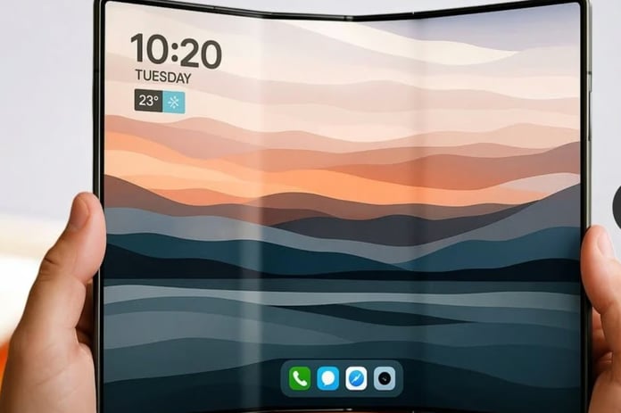 Samsung'un üçe katlanan telefonu sızdırıldı: İşte Galaxy G Fold