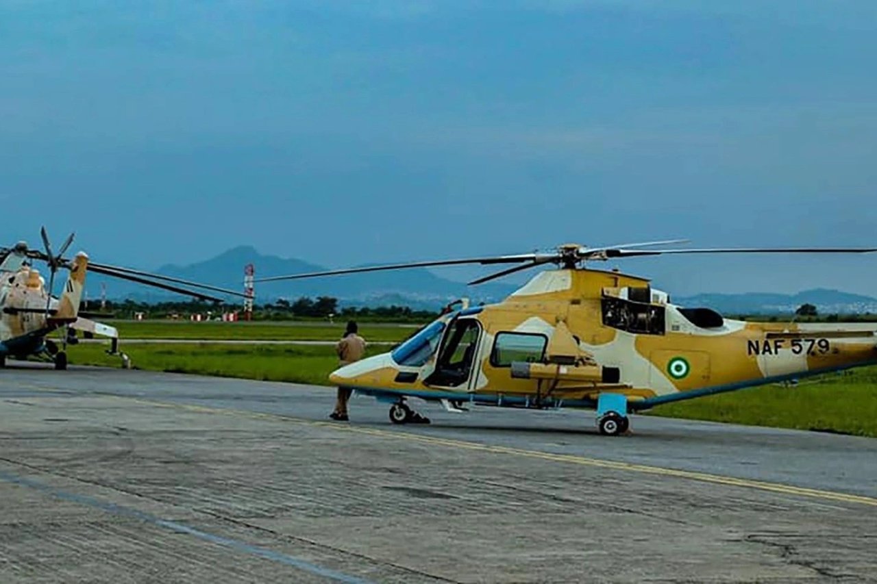Nijerya'da askeri helikopter düştü
