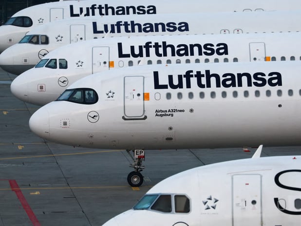 Alman havayolu şirketi Lufthansa'da çalışanlar yarın greve gidecek