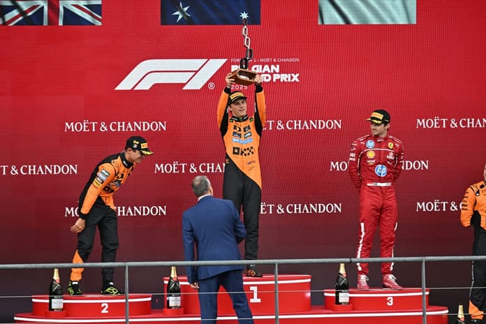 Yağışlı Spa-Francorchamps'ta McLaren fırtınası: Piastri yarışı kazandı, Norris takımına dubleyi getirdi