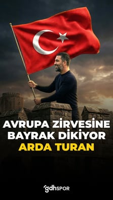 Avrupa’da Türk bayrağı Arda Turan’a emanet.