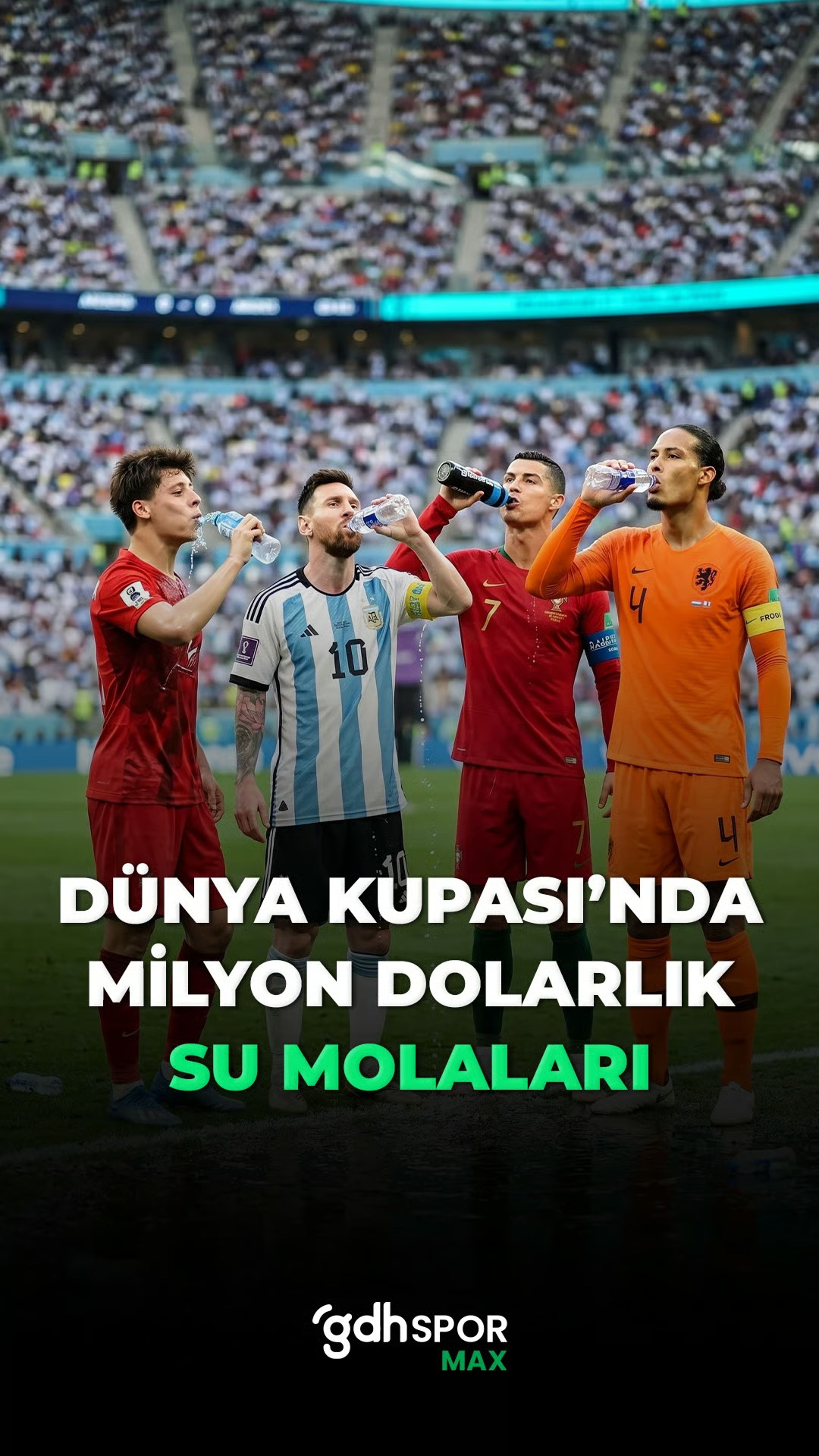 Dünya Kupası'nda reklam krizi: Milyon $'lık su molaları