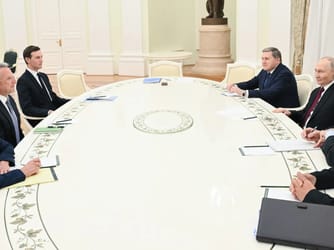 Putin Meets U.S. Envoy Witkoff in Moscow