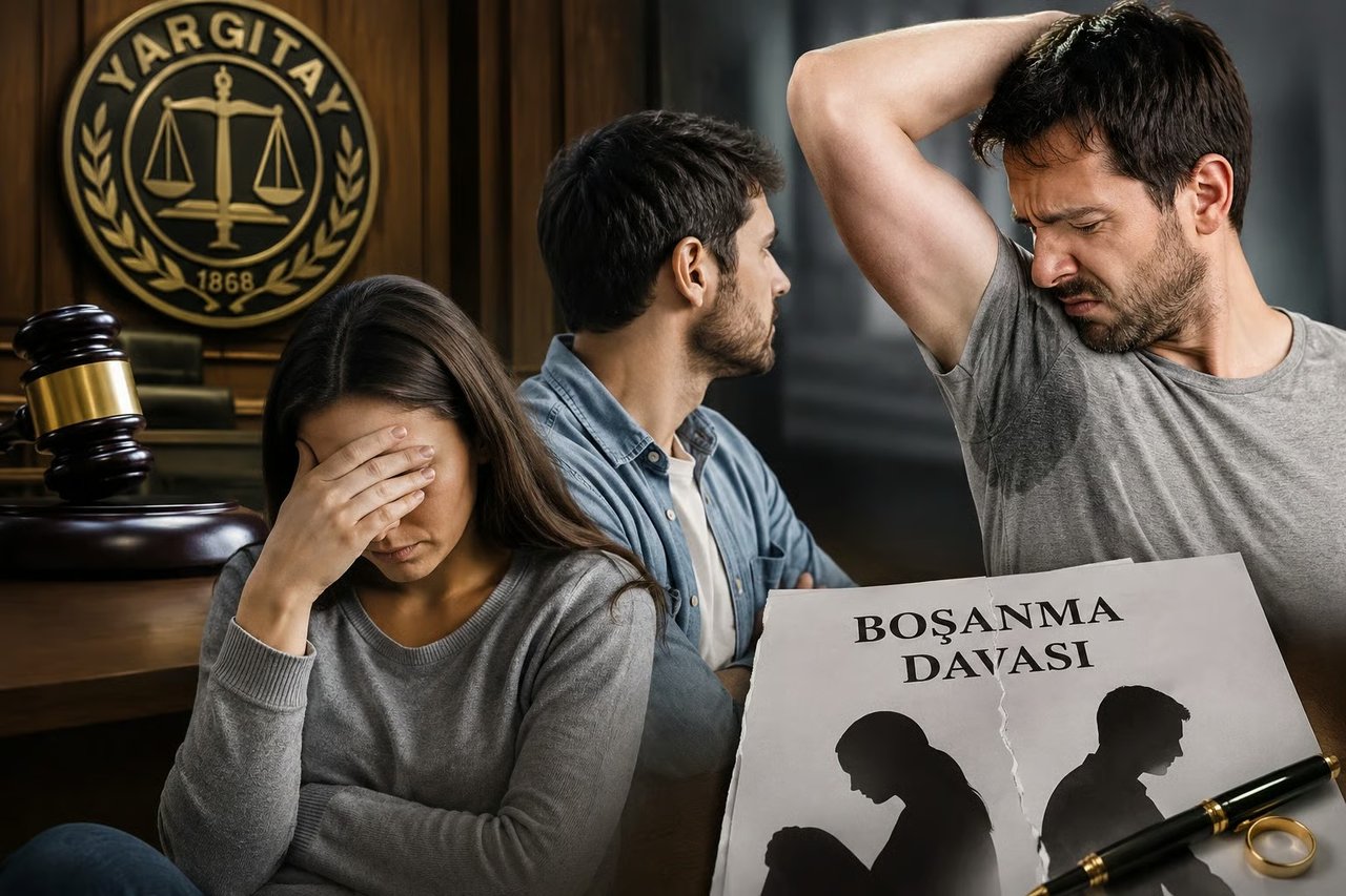 Yargıtay karar verdi! Ter kokan koca tam kusurlu sayıldı