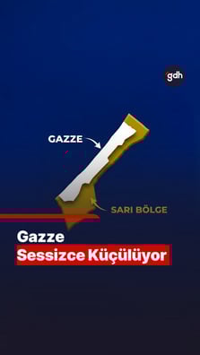 Gazze sessizce küçülüyor