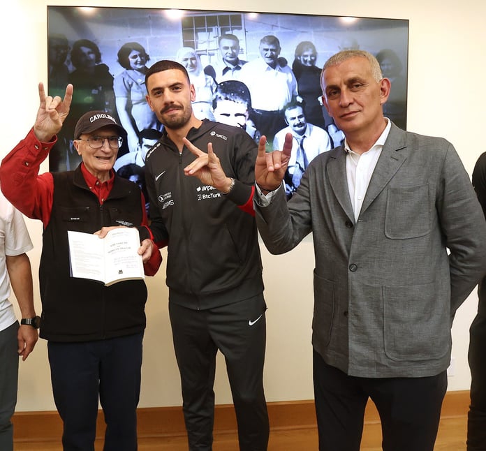 Aziz Sancar'a ziyaret