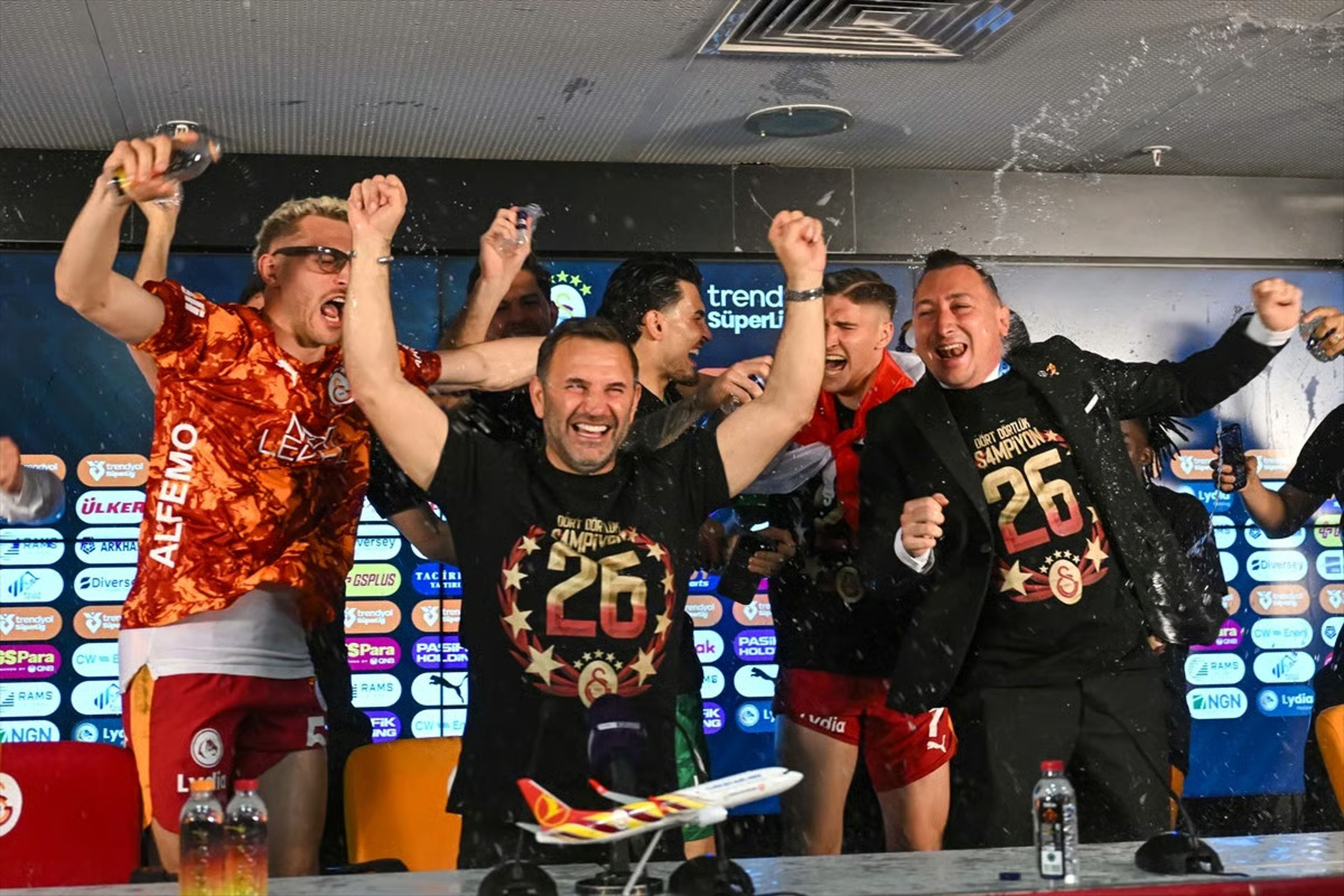 Süper Lig'de 2025/26 sezonu şampiyonu Galatasaray