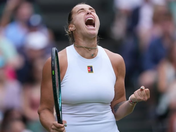 Dünya 1 numarası Sabalenka'dan Wimbledon'da emin adımlar: Bouzkova karşısında set vermeden galip geldi