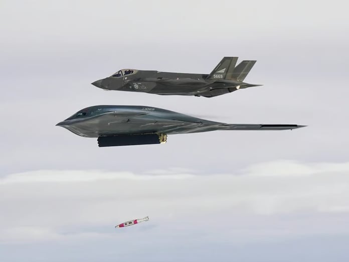 Norveç, B-2 Spirit’in yeni nesil hassas silah testine destek verdi