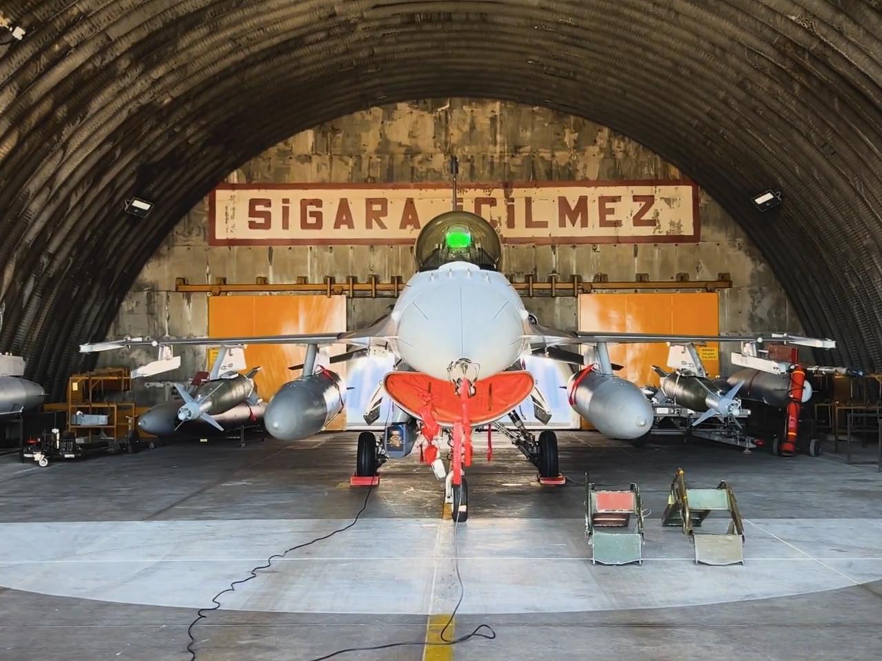 F-16’dan LGK-84 ile tam isabet