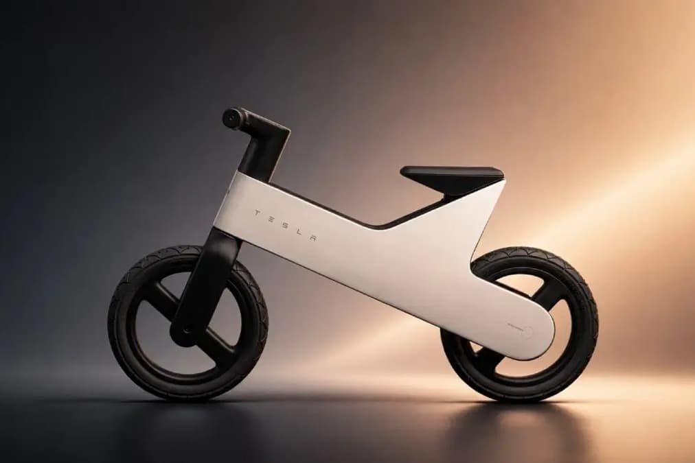 Tesla pedalsız direksiyonsuz bisikletini tanıttı