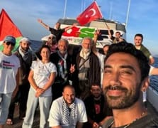 Sumud Filosu: 18 ülkenin vatandaşı 
serbest