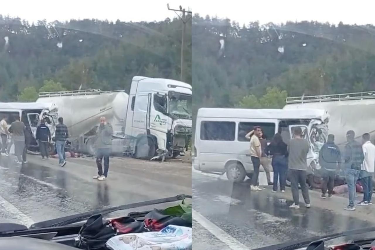 Antalya-Isparta yolunda katliam gibi kaza! Ölü ve yaralılar var