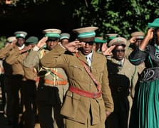 Namibya'da Almanya'nın sömürge dönemindeki katliamlarında hayatını kaybeden 75 bin kurban anıldı