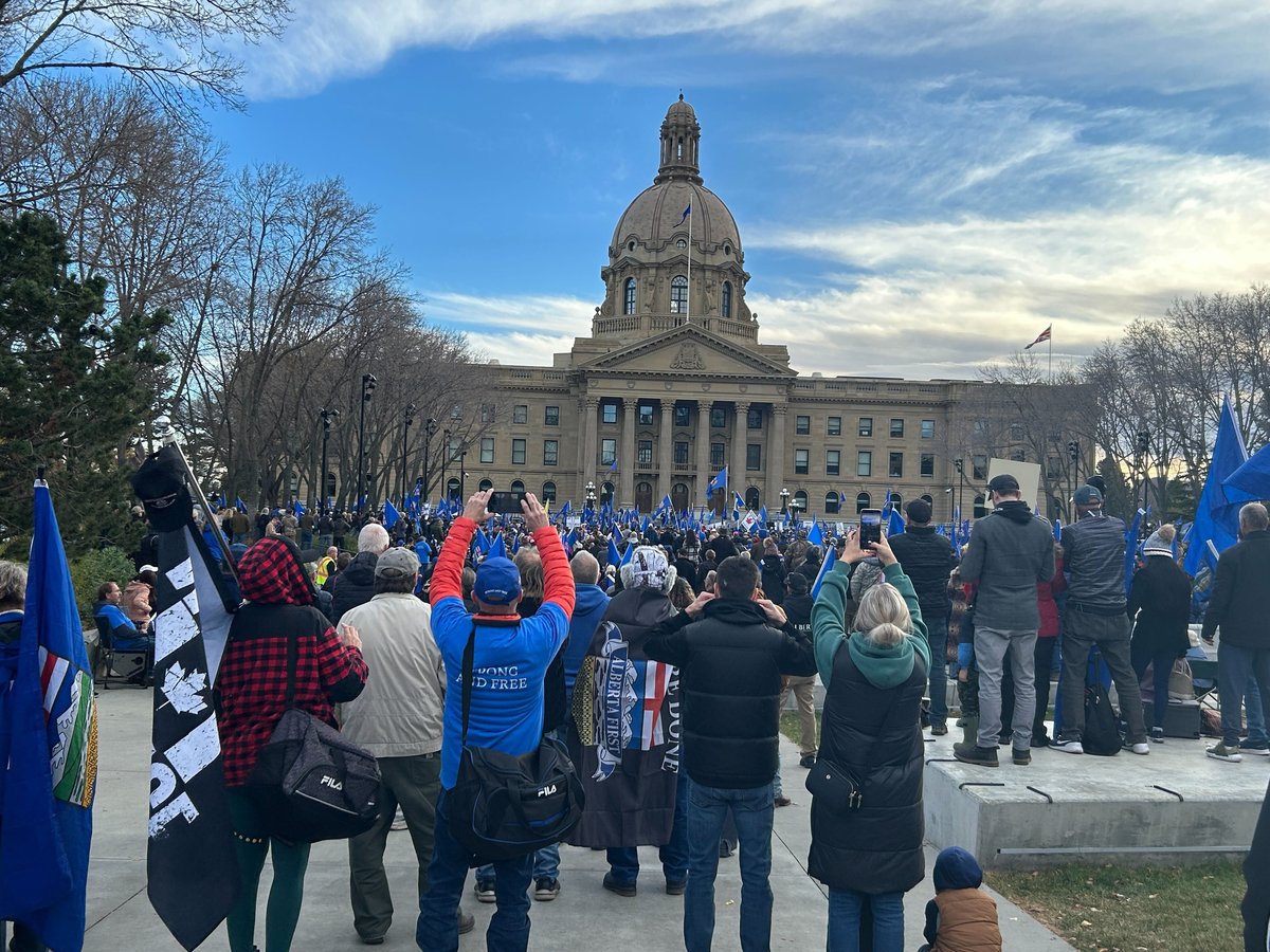 Alberta'da düzenlenen bağımsızlık protestosu / 25 Ekim 2025 - Juno News
