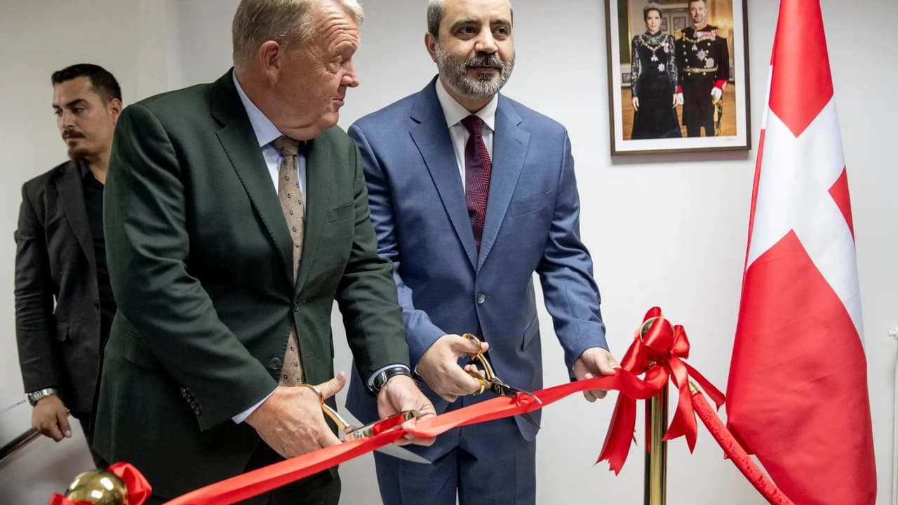 Danimarka Şam Büyükelçiliğini 14 yıl sonra yeniden açtı
