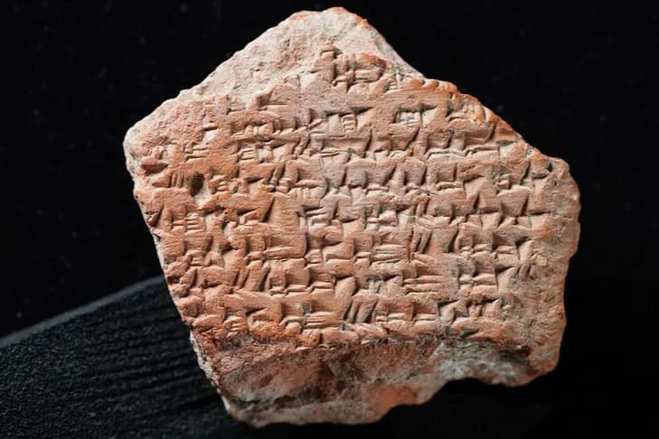 Hattuşa'da bulunan çivi yazılı tablet parçasının Kadeş Barış Antlaşması'nın nüshalarından olduğu belirlendi