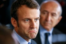 Fransız aşırı sağcılar sosyal medyada Macron’un güven oranını manipüle eden bir görsel yaydı