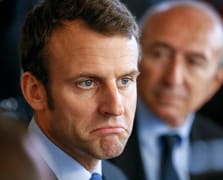 Fransız aşırı sağcılar sosyal medyada Macron’un güven oranını manipüle eden bir görsel yaydı