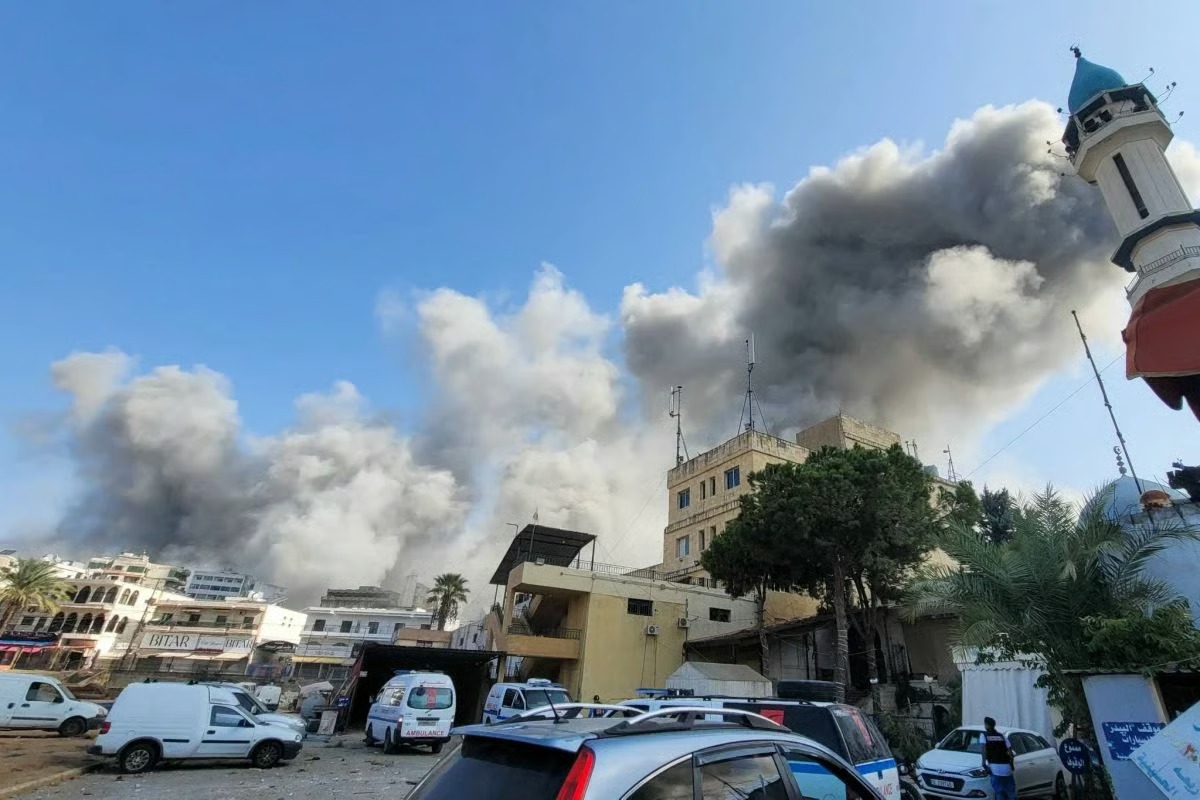 Israeli Strikes Kill Civilians in Nabatieh, Lebanon