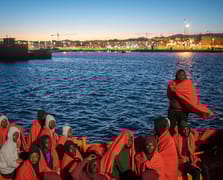Sürüklenen göçmen teknesi Mallorca açıklarında bulundu