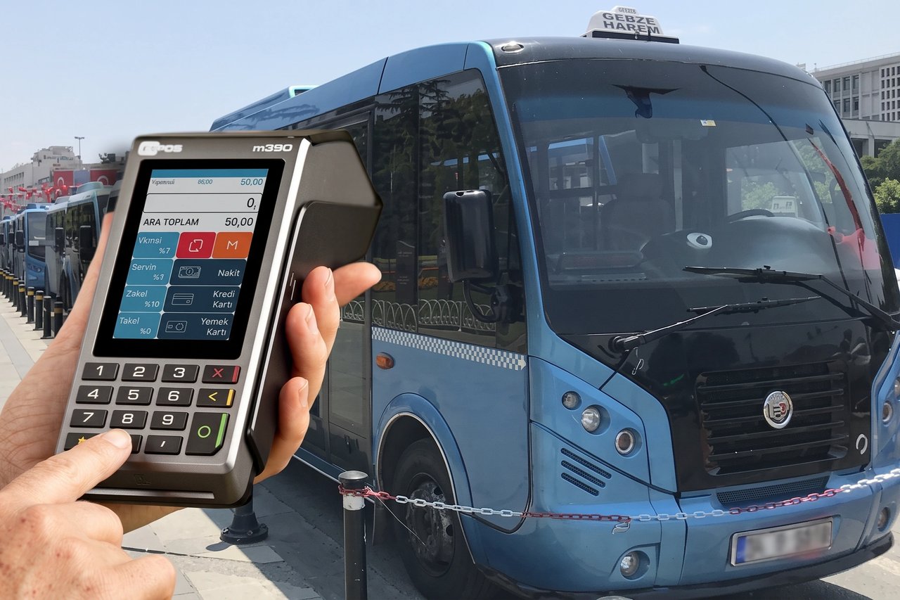 İstanbul'da minibüslerde POS cihazı dönemi
