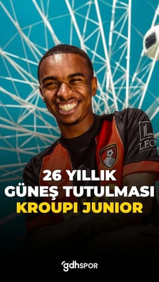 Bournemouth’ta 26 yıllık güneş tutulması: Junior Kroupi