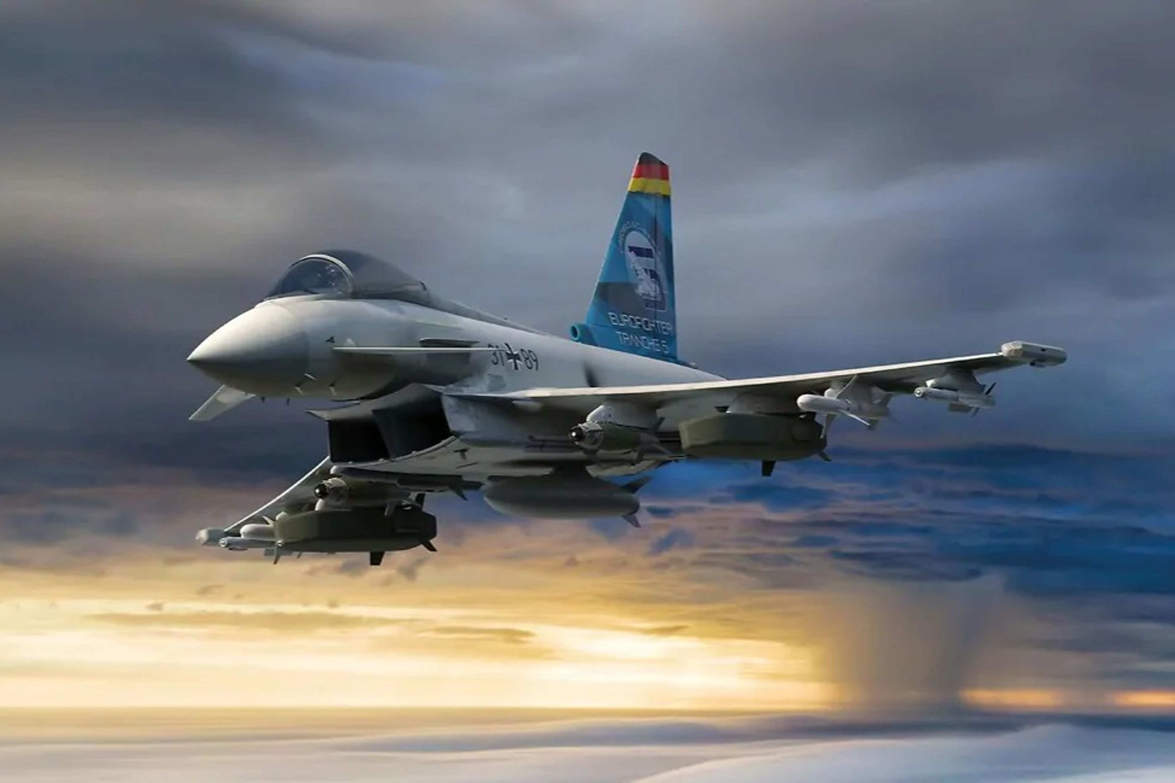 Almanya, 20 yeni Eurofighter Typhoon siparişi verdi