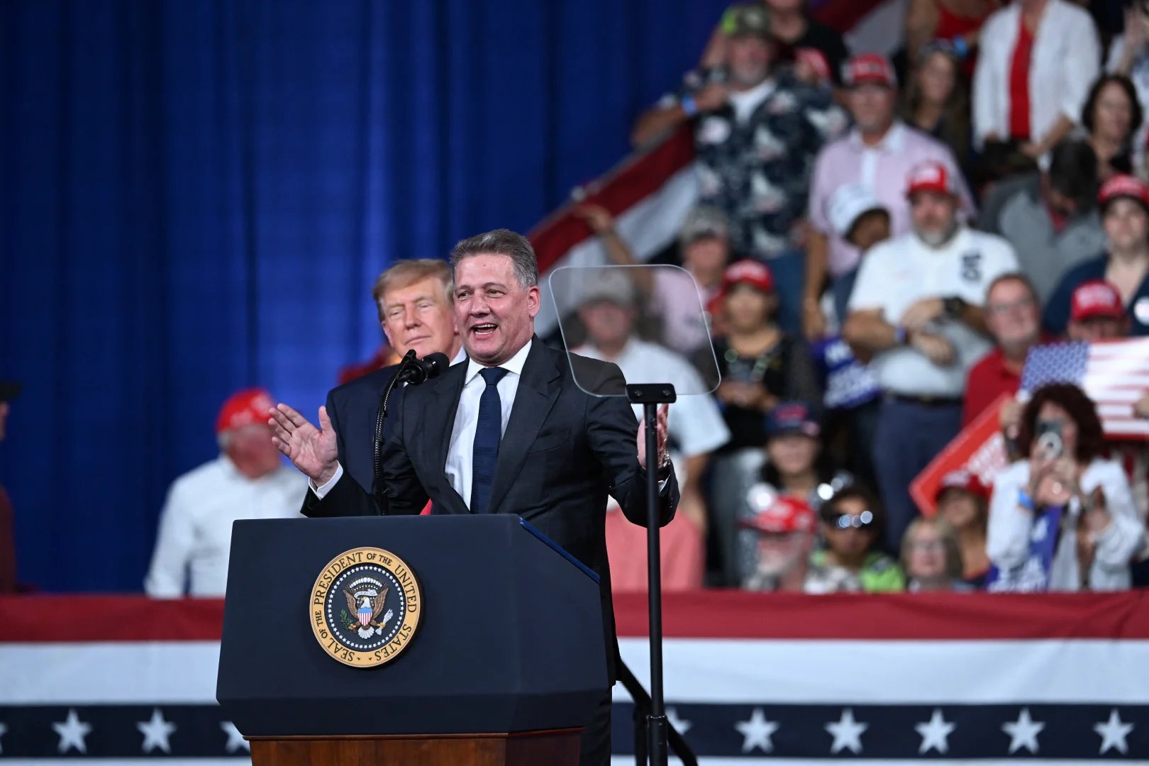 Audi CEO Defends Trump Rally Appearance