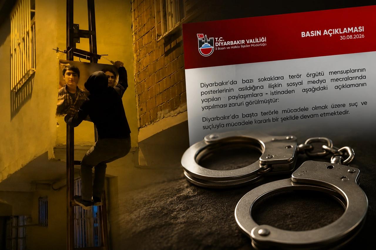 Diyarbakır'daki poster görüntülerine Valilikten açıklama