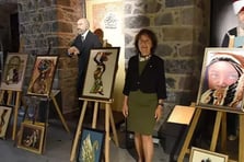 Necla öğretmenden 'Çivi ile Telin Aşkı' sergisi