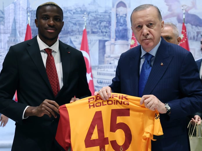 Cumhurbaşkanı Erdoğan, Galatasaray'ı ağırladı