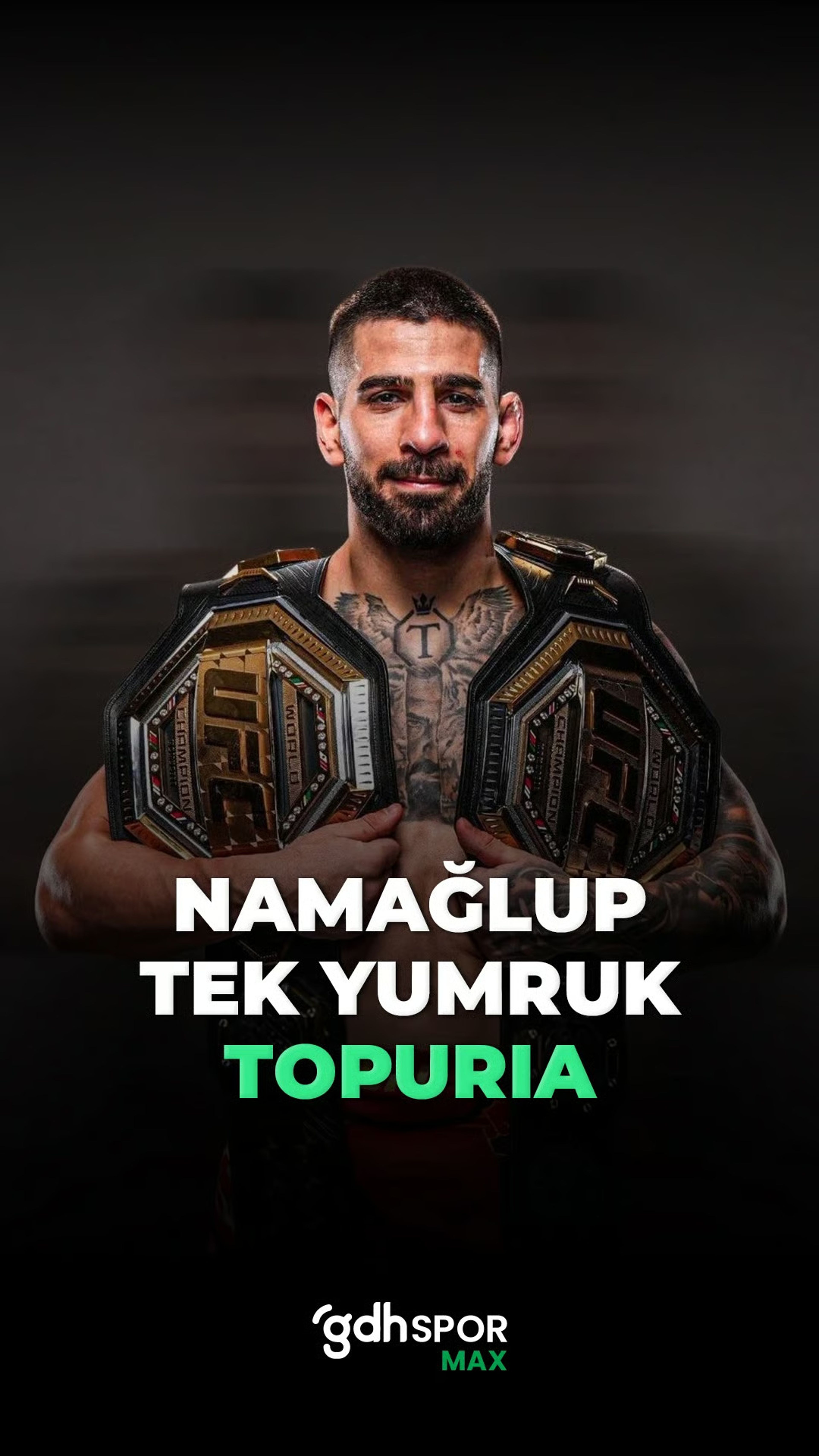 Namağlup tek yumruk: Ilia Topuria