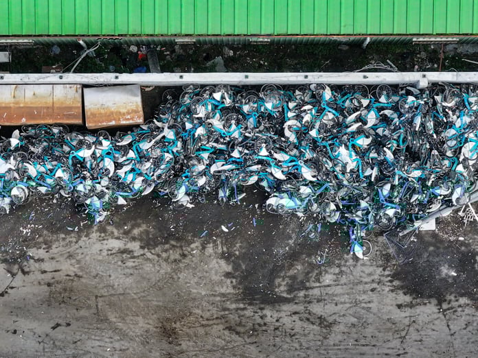 İSBİKE krizi büyüyor: Bisikletler hurda yığınına döndü