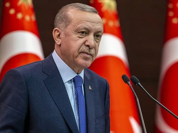 Cumhurbaşkanı Erdoğan'dan Eskişehir yangın şehitleri için taziye mesajı