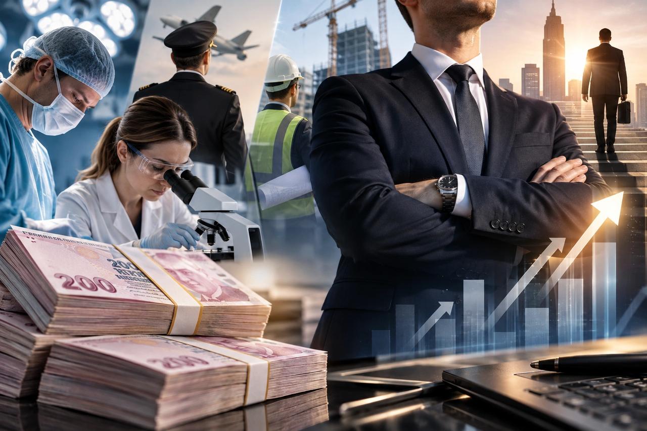 2026'nın en çok kazandıran meslekleri açıklandı: Zirvedeki meslek ayda 456 bin TL kazandırıyor!