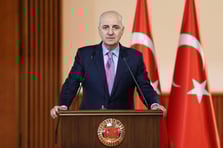 TBMM Başkanı Kurtulmuş: İsrail'in Gazze'deki varlığı Filistin'in her yerinde