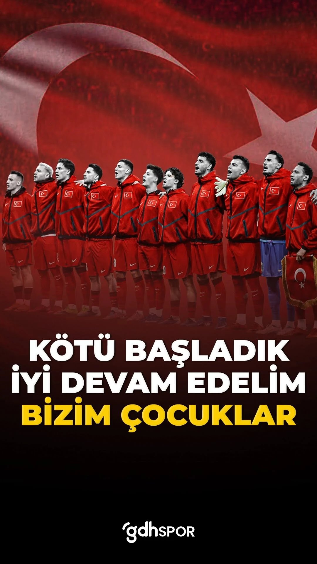 Kötü başladık, iyi devam edelim Bizim Çocuklar!