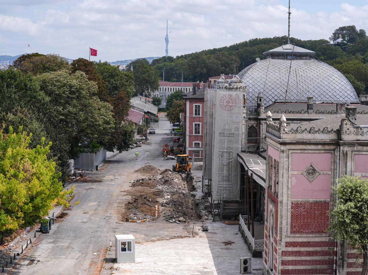 Sirkeci Garı'nda restorasyon çalışmaları başladı