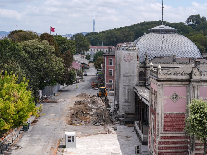 Sirkeci Garı'nda restorasyon çalışmalarına başlandı