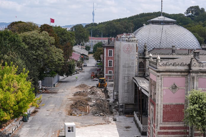 Sirkeci Garı'nda restorasyon çalışmalarına başlandı