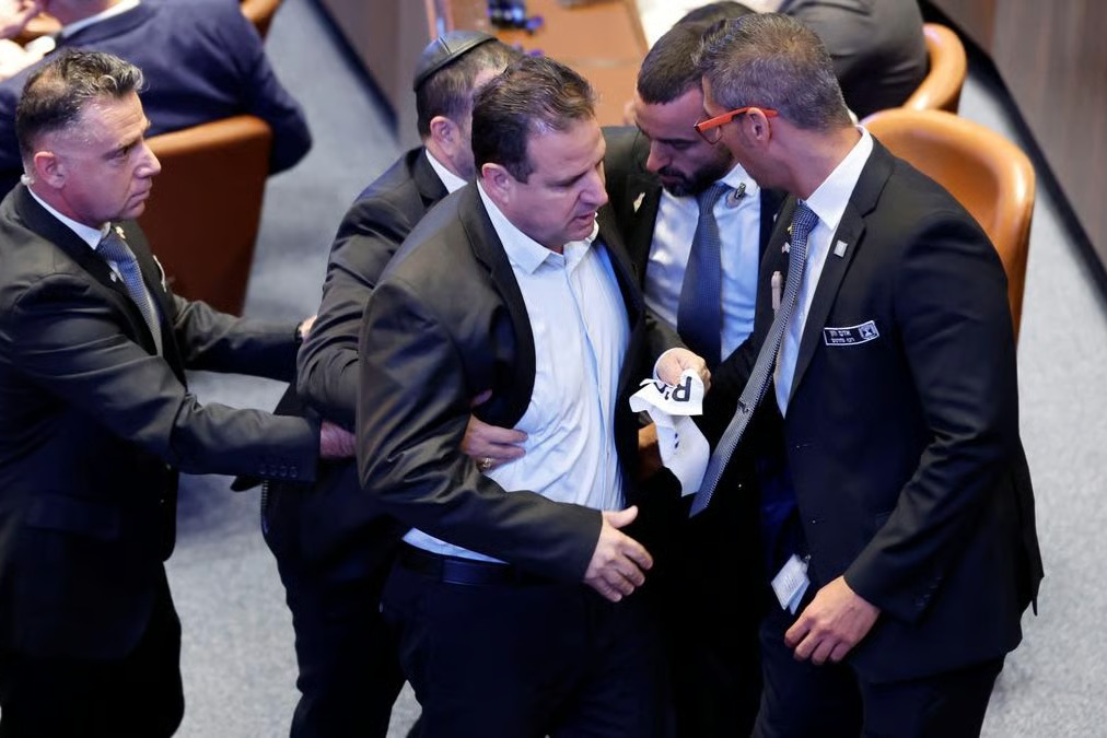 Trump Protested in the Knesset