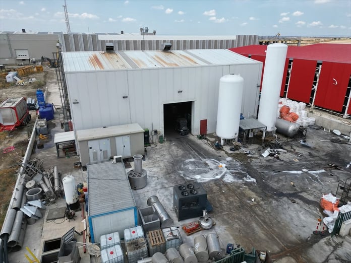 Tekirdağ'da anestezi gazı fabrikasında patlama