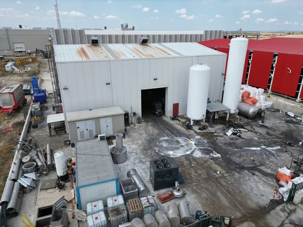 Tekirdağ'da anestezi gazı fabrikasında patlama